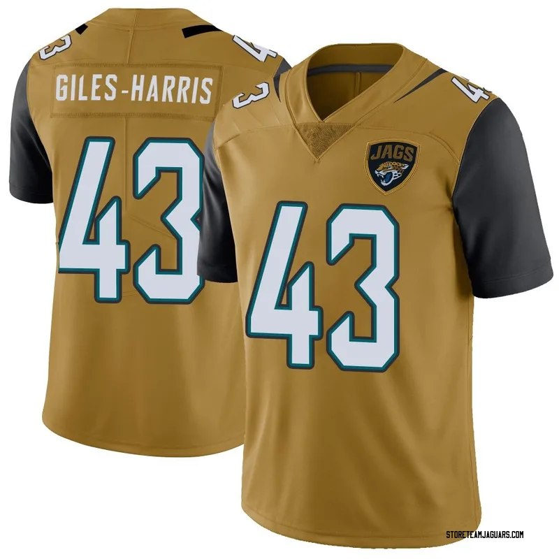 Youth Jacksonville Jaguars Joe GilesHarris Gold Limited Color Rush